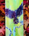 Unchained Crow Skateboard Deck Braille Skateboarding 