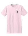 Pink Classic Circle Braille Skate Tee Braille Skateboarding 