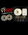 Bones X-Formula V7 Double Lock 54MM 97A Skateboard Wheels Braille Skateboarding 