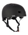 Bullet Deluxe Skate Helmet Matte Black Braille Skateboarding 